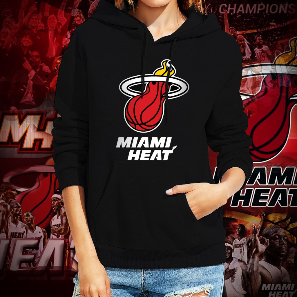 miami heat hoodie white