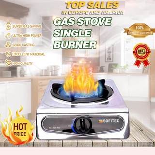 COD Single Burner Lutuan Standard Gas Stoves with Automatic Ignition Stainless Body Heavy Duty