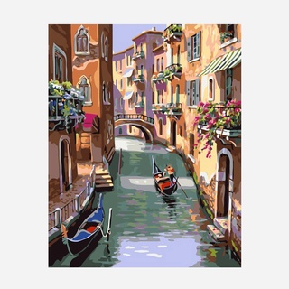 Scribbler ARTherapy Paint by Numbers Travel Collection – Venice Canal ...