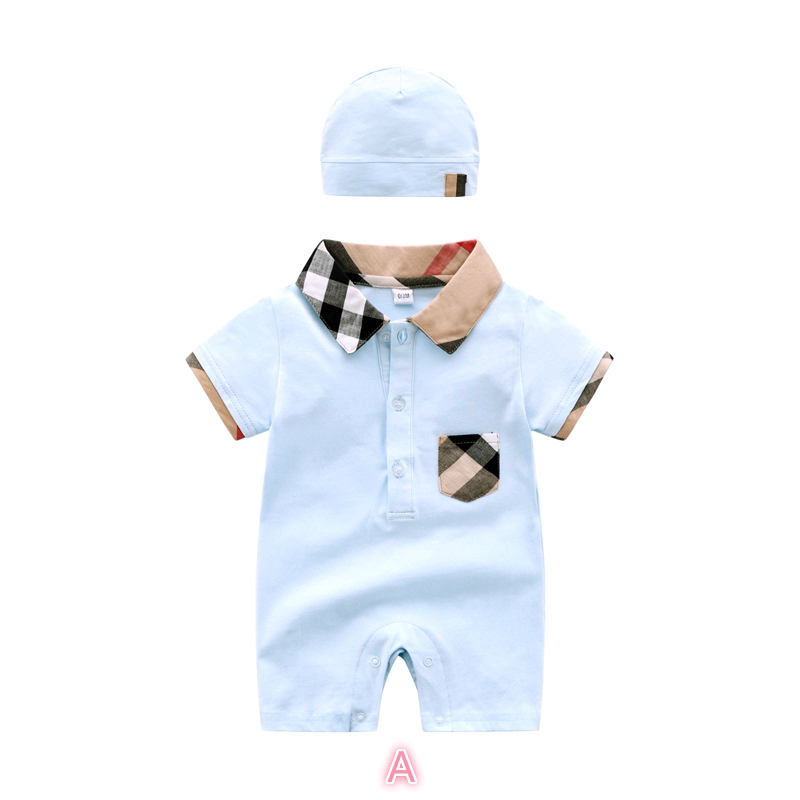 collared romper baby boy