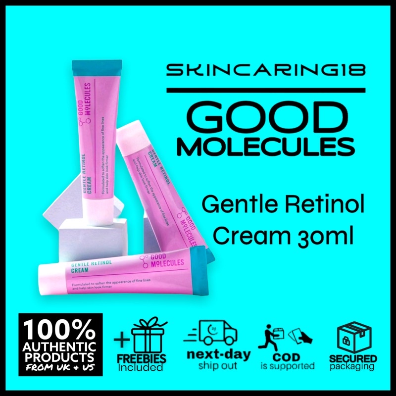 [ONHAND] Good Molecules Gentle Retinol Cream 30ml by SkinCaring18