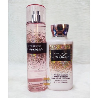 BBW Bath & Body Works A Thousand Wishes Mist/Lotion | Shopee Philippines