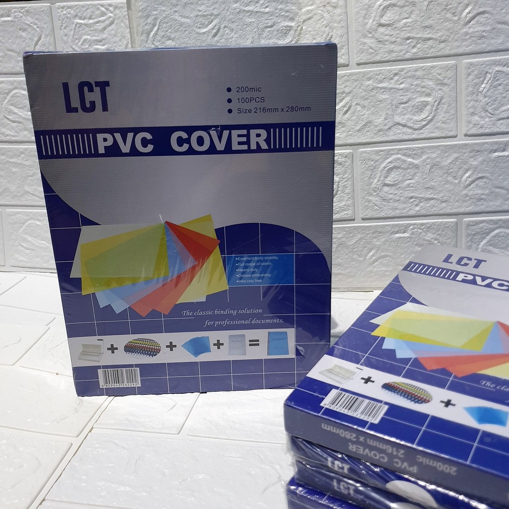 BINDING PVC COVER, 200 GSM, Transparent RETAIL Shopee Philippines