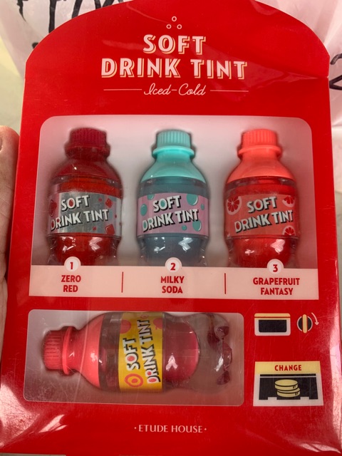 Etude House Soft Drink Tint Vending Machine Set Shopee Philippines