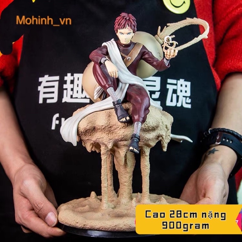 The greatest Naruto Garra Gara model sitting on sand 22cm high - Naruto ...