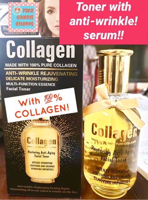 collagen restoring anti aging facial toner