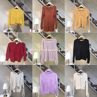 Premium Branded Preloved/Thrifted Knitted Tops, Sweater, Cardigan
