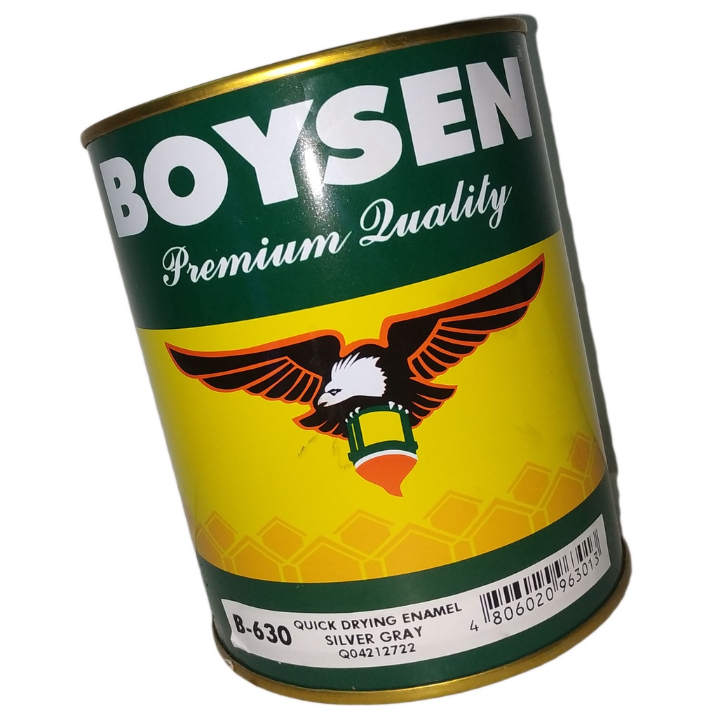 BOYSEN QDE SILVER GRAY B-630 ( 1 LITER 1 LITER 1 LITER 1 LITER 1 LITER ...