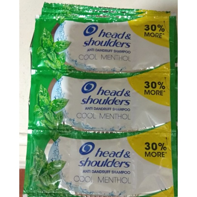 Head & Shoulder Anti-Dandruff Shampoo 12mL sachet (1dozen=65.00 ...