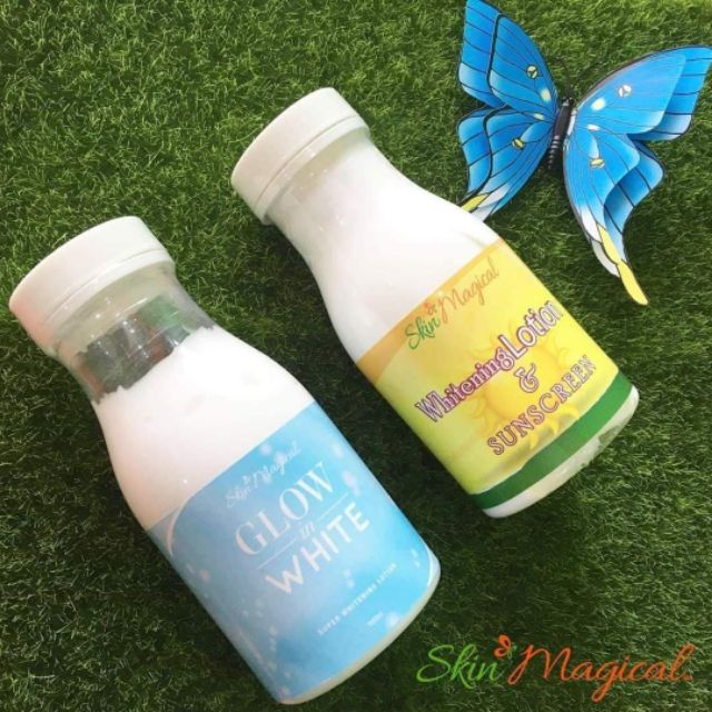 skin magical glow in white lotion