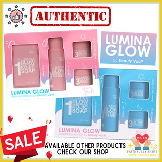 Lumina Glow by Beauty Vault Rejuvenating and Maintenance Set