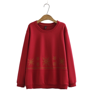 women's plus size red hoodie