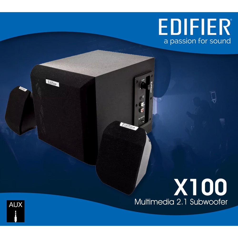 edifier speaker x100