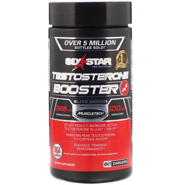 Six Star Testosterone Booster Supplement Extreme Strength | Shopee ...