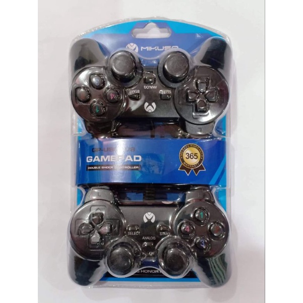 Mikuso GP-USB008 Gamepad Double Shock Controller Joystick Gaming ...