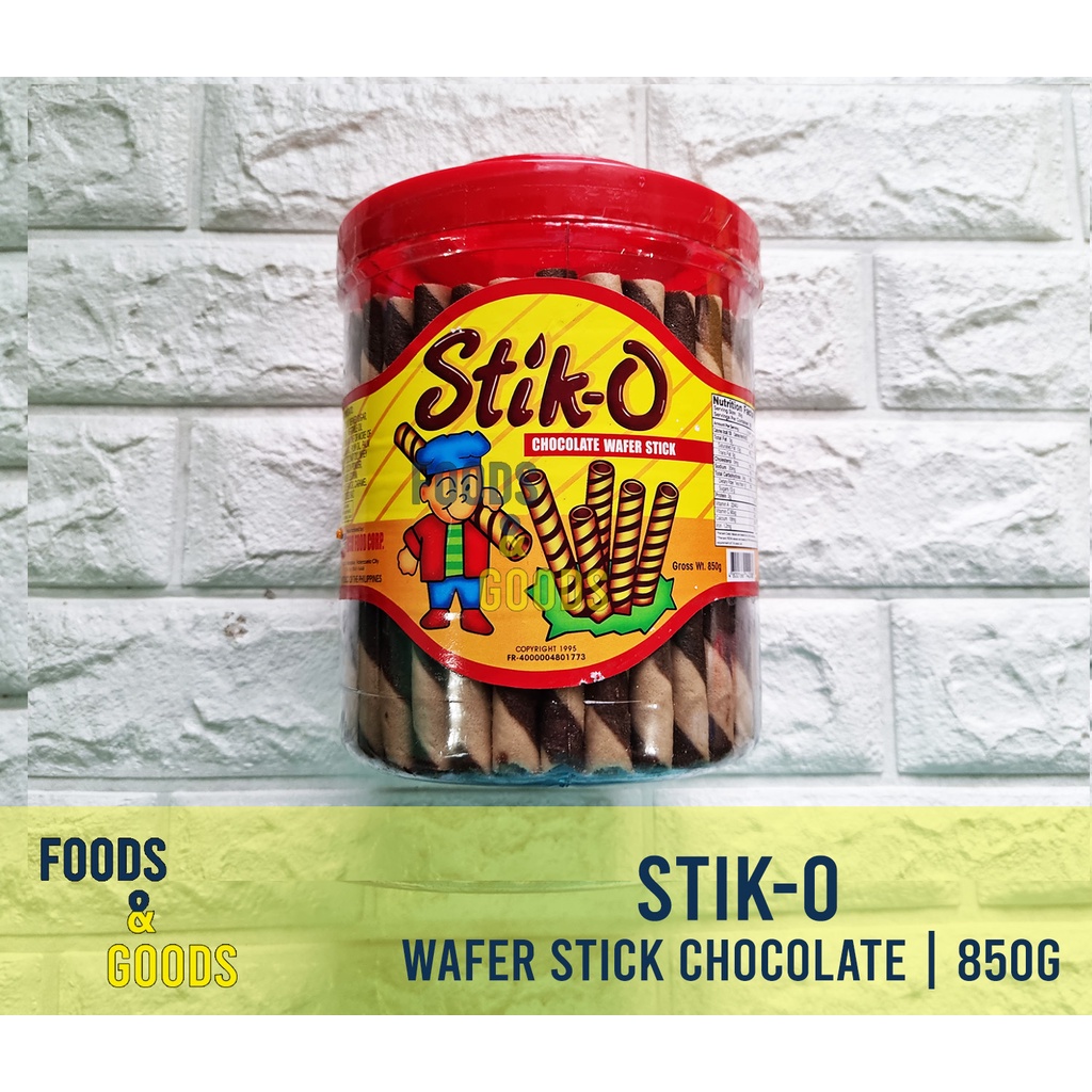 StikO Chocolate Wafer Stick 850g Shopee Philippines