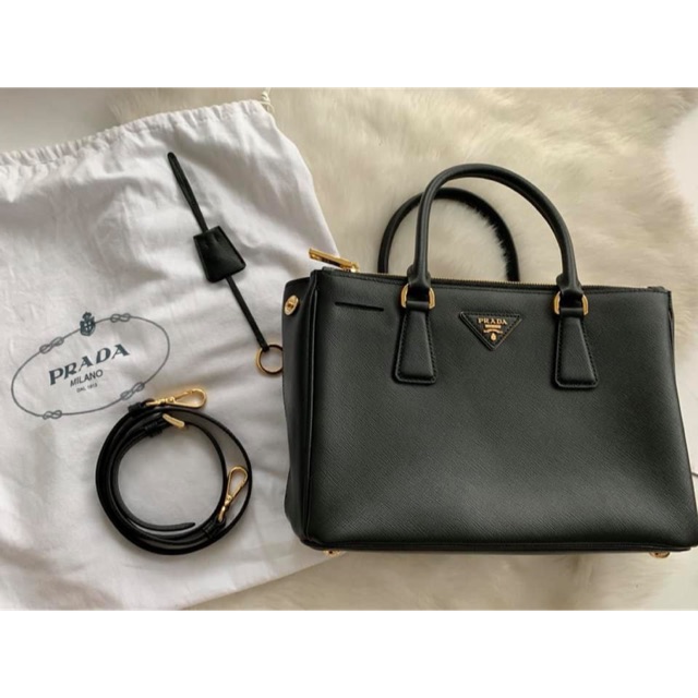 Authentic Prada Galleria Medium | Shopee Philippines