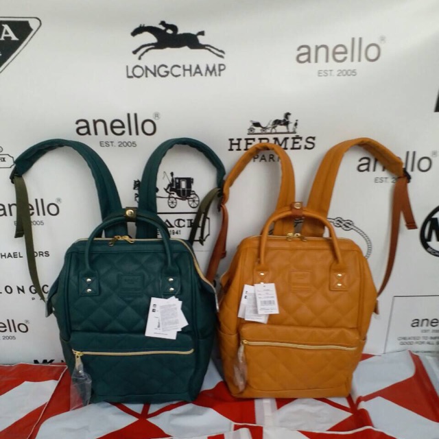 anello mini leather backpack