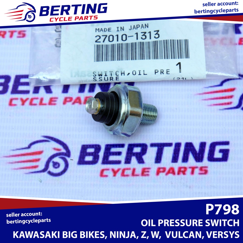OIL PRESSURE SWITCH Kawasaki Leisure Bikes Big Bike Ninja Z W Vulcan