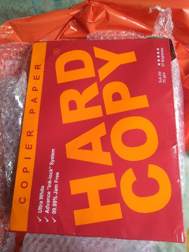 1 Ream 500 Sheets Short A4 Long Hard Copy Bond Paper Shopee