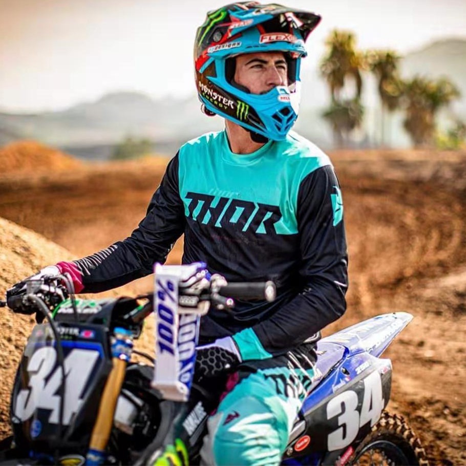 Download 2020 Thor Pulse AIR Motocross Gear Set MX ATV Moto Suit Top Dirt Bike Jersey Set | Shopee ...