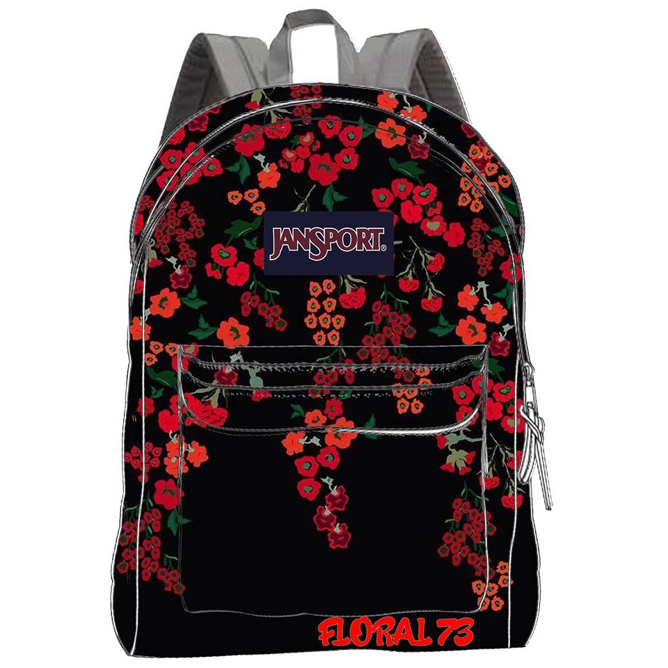 flower jansport