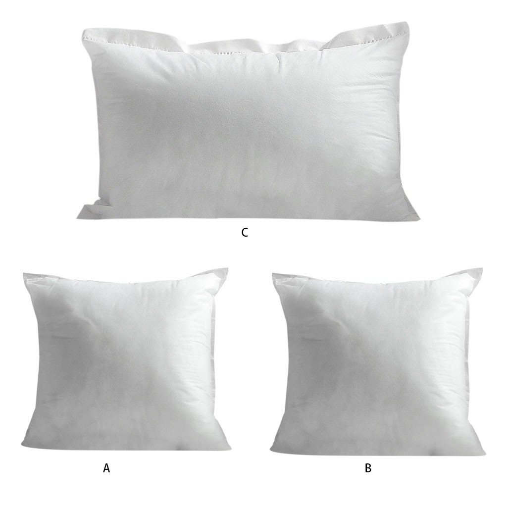 San White Cushion Inserts Decorative Pillows Core Pp Filling