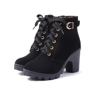 Ks Korean Fashion Suede Boots For Women#gt9（add one size）