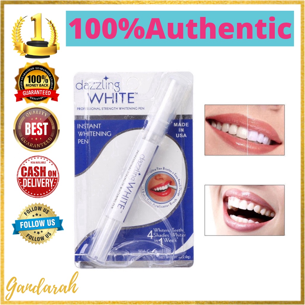1 Original Dazzling White Tooth Instant Whitening Pen/ Teeth Cleaning