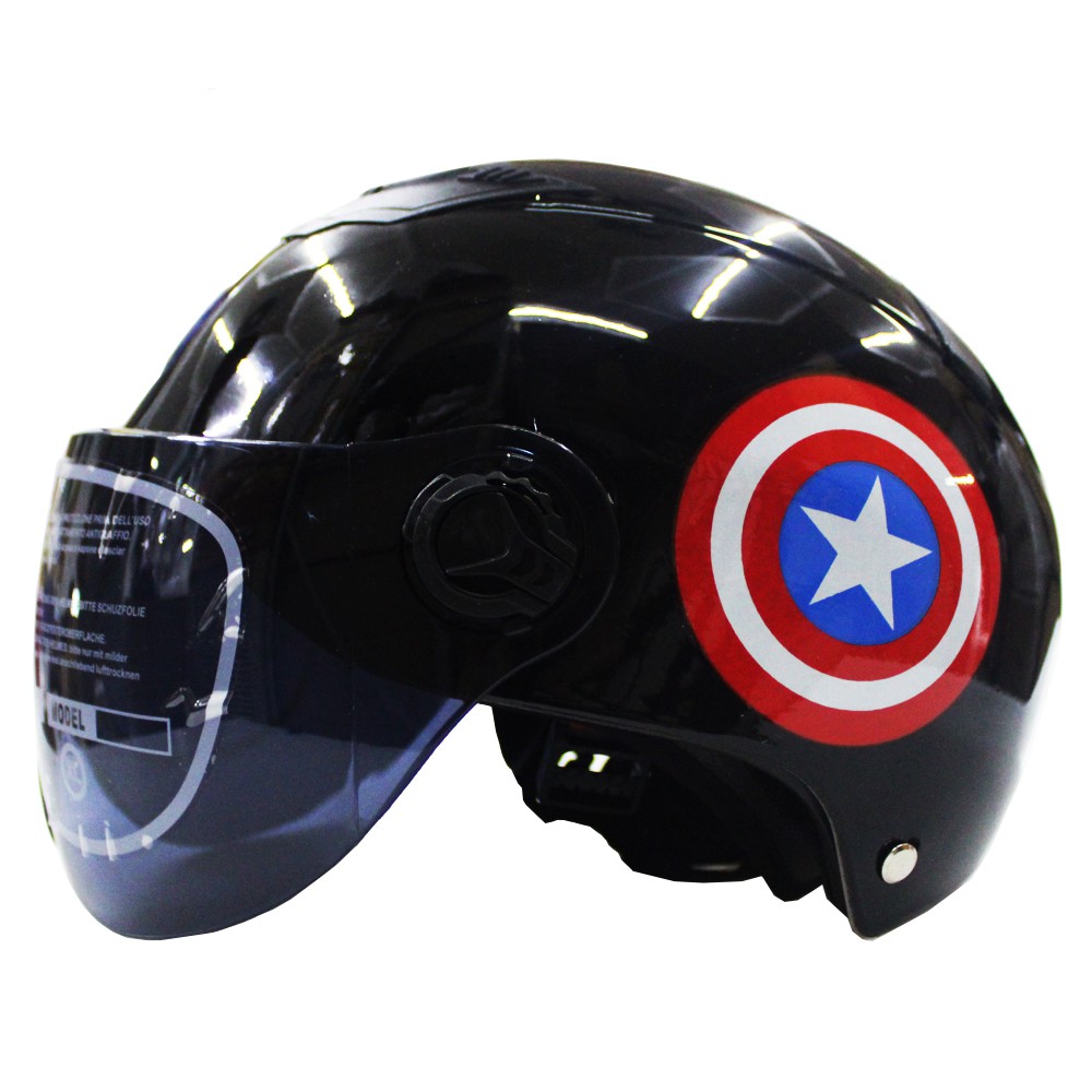 captain america kids helmet