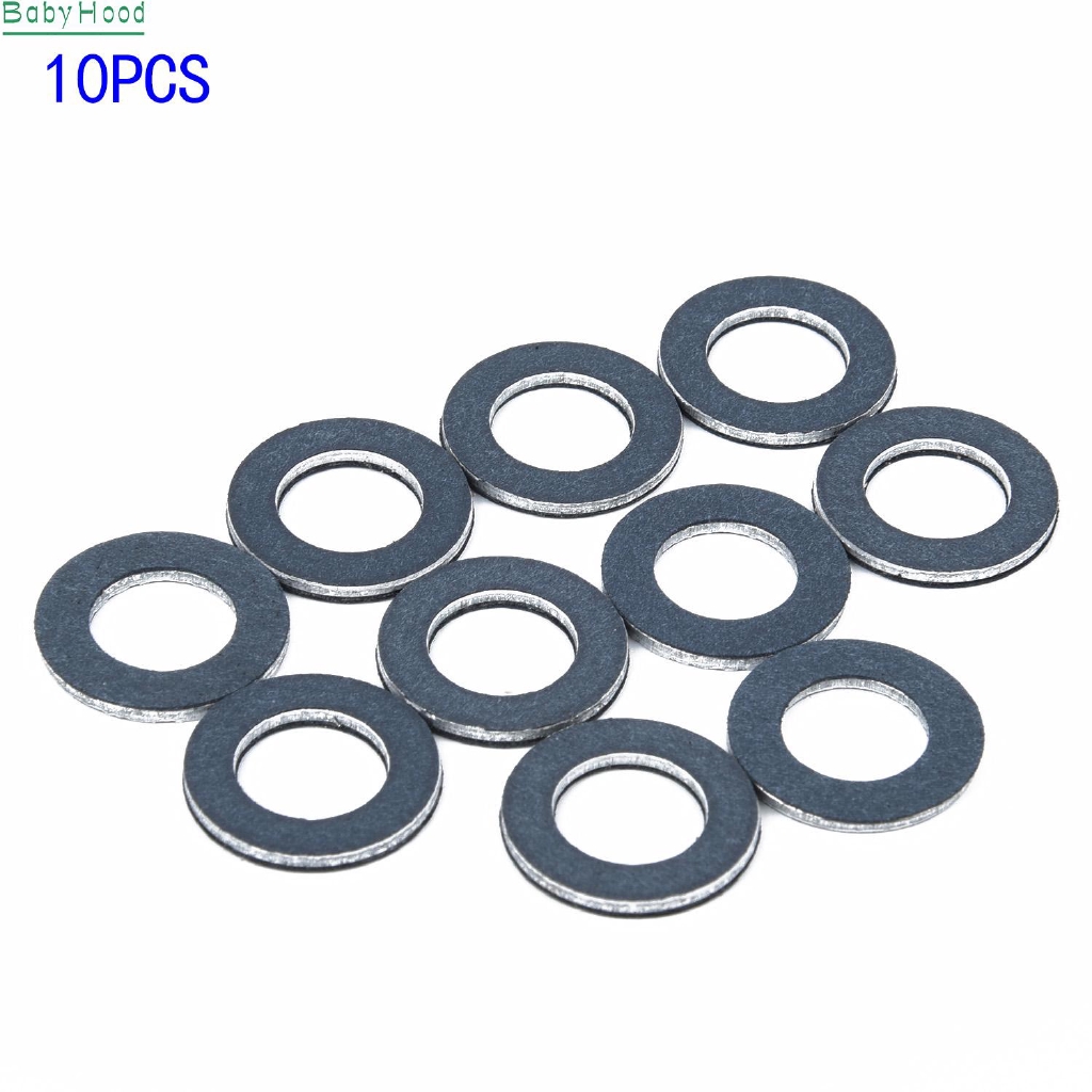 10pcs Engine Oil Drain Plug Seal Washer For TOYOTA | Shopee Philippines