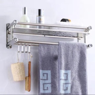 ⭐SanLiu⭐Bathroom Towel Holder Stainless steel wall-mounted towel rack-Z483 #8