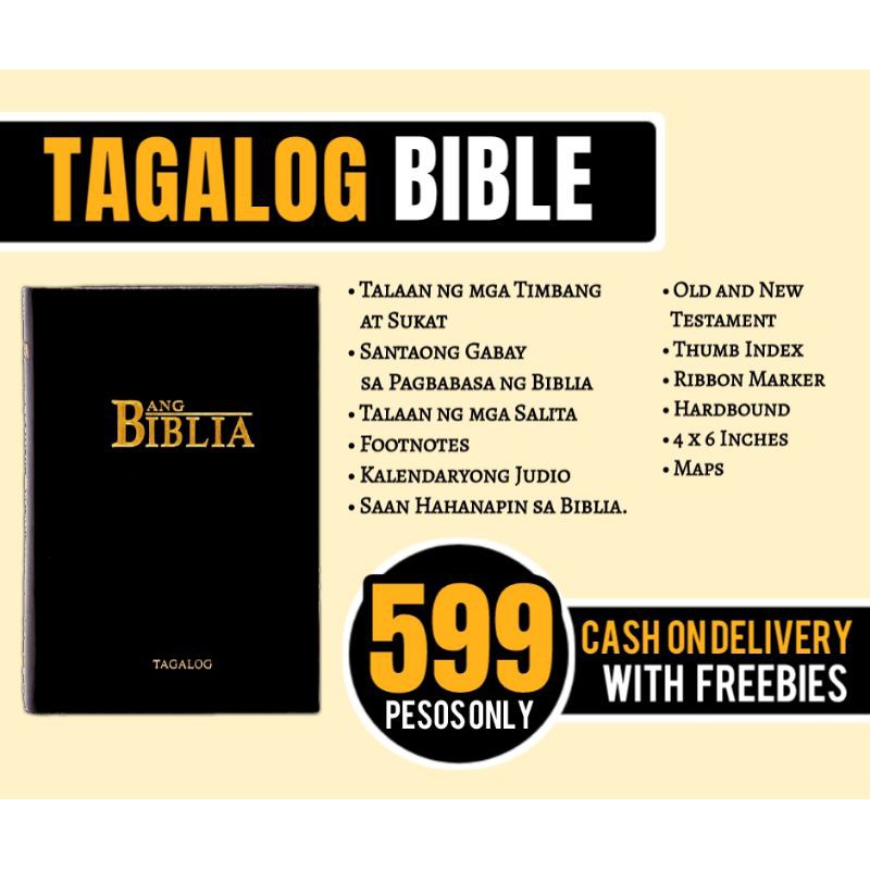 TAGALOG BIBLE - ANG BIBLIA | Shopee Philippines