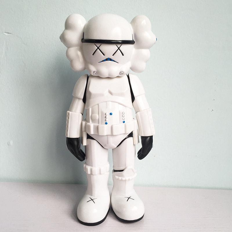 UC3D 22cm Kaws x Star War Doll Garage Kit Toy Kaws Action Figures Model