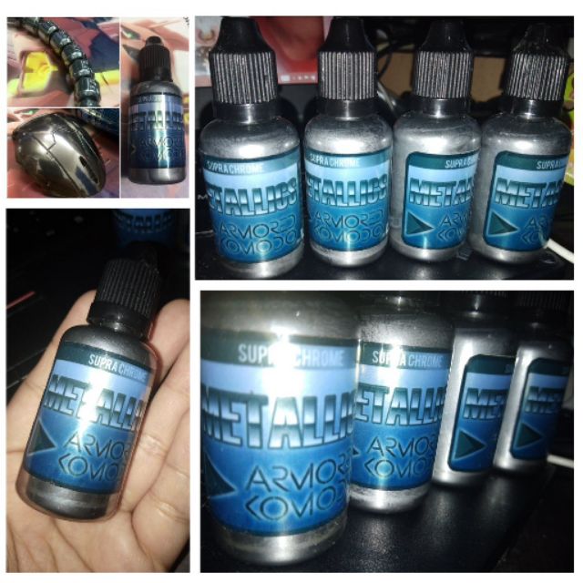 Armored Komodo Bare Metal Supra Chrome Hobby Paint Shopee Philippines