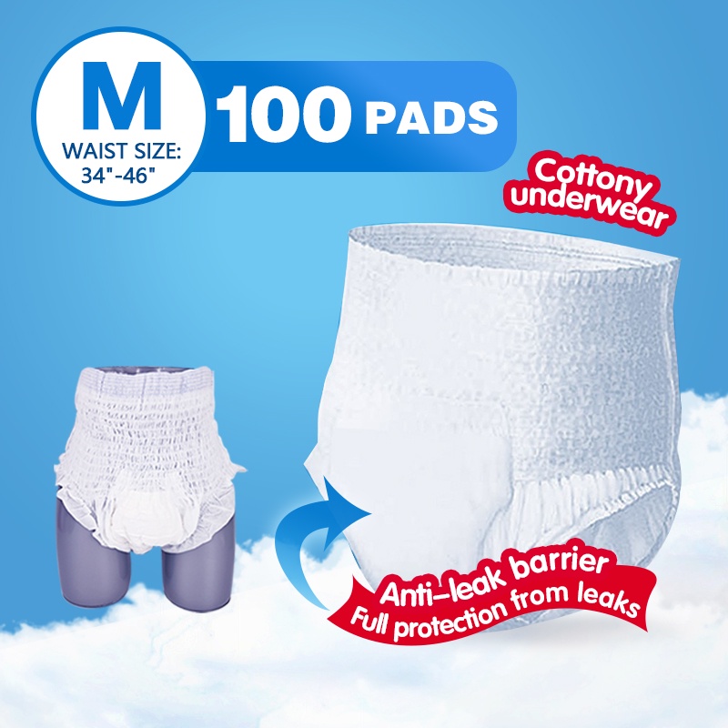 LivDry Japan Adult Diaper Adult Pull Up Pants Medium - 20s x 5 Packs ...