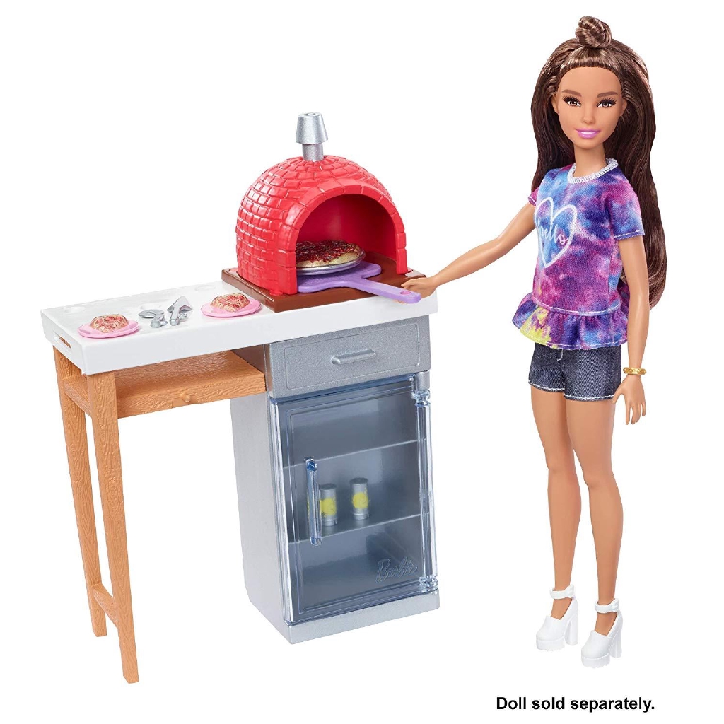 barbie pizza playset