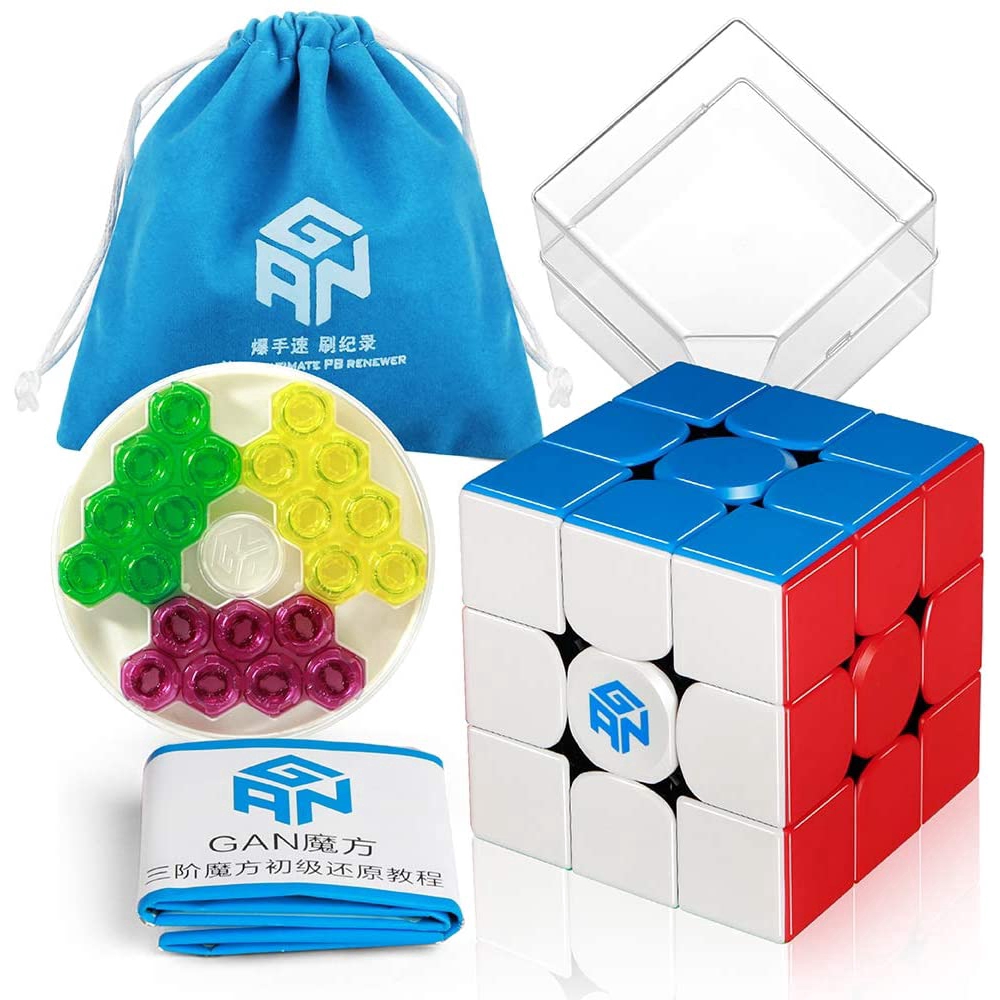 GAN 356 M Speed Cube 3x3 Stickerless Gans 356M Puzzle Cube