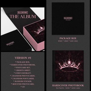 ️Pre Order ️ BLACKPINK 1st Full Album THE ALBUM (Incl ...