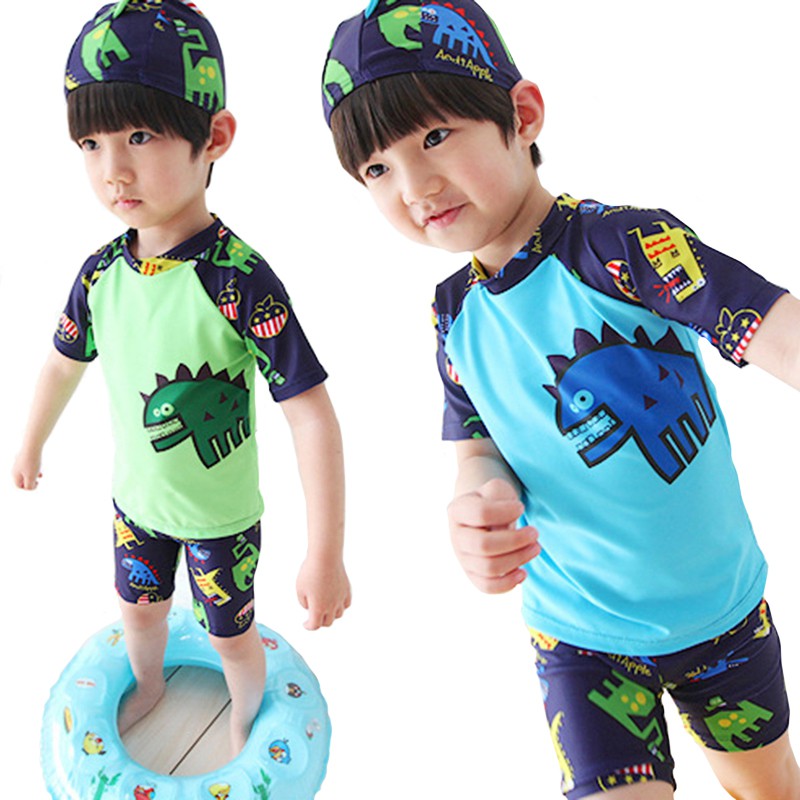 DinosaursBoy Swimming  Suit  Children  Swimsuit  Swimwear 