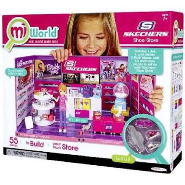 I Can Sit p Mi World Shop Girl DQ girl for use in all MiWorld sets Bendable 