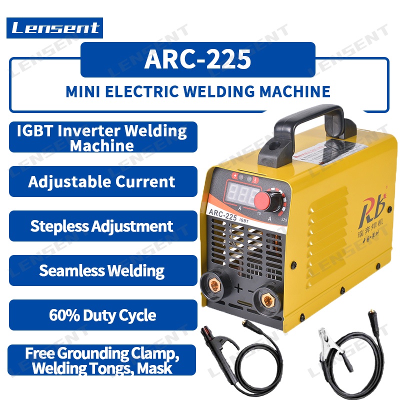 Lensent 220V Mini Welding Machine ARC225 , Energy Storage Type Welding