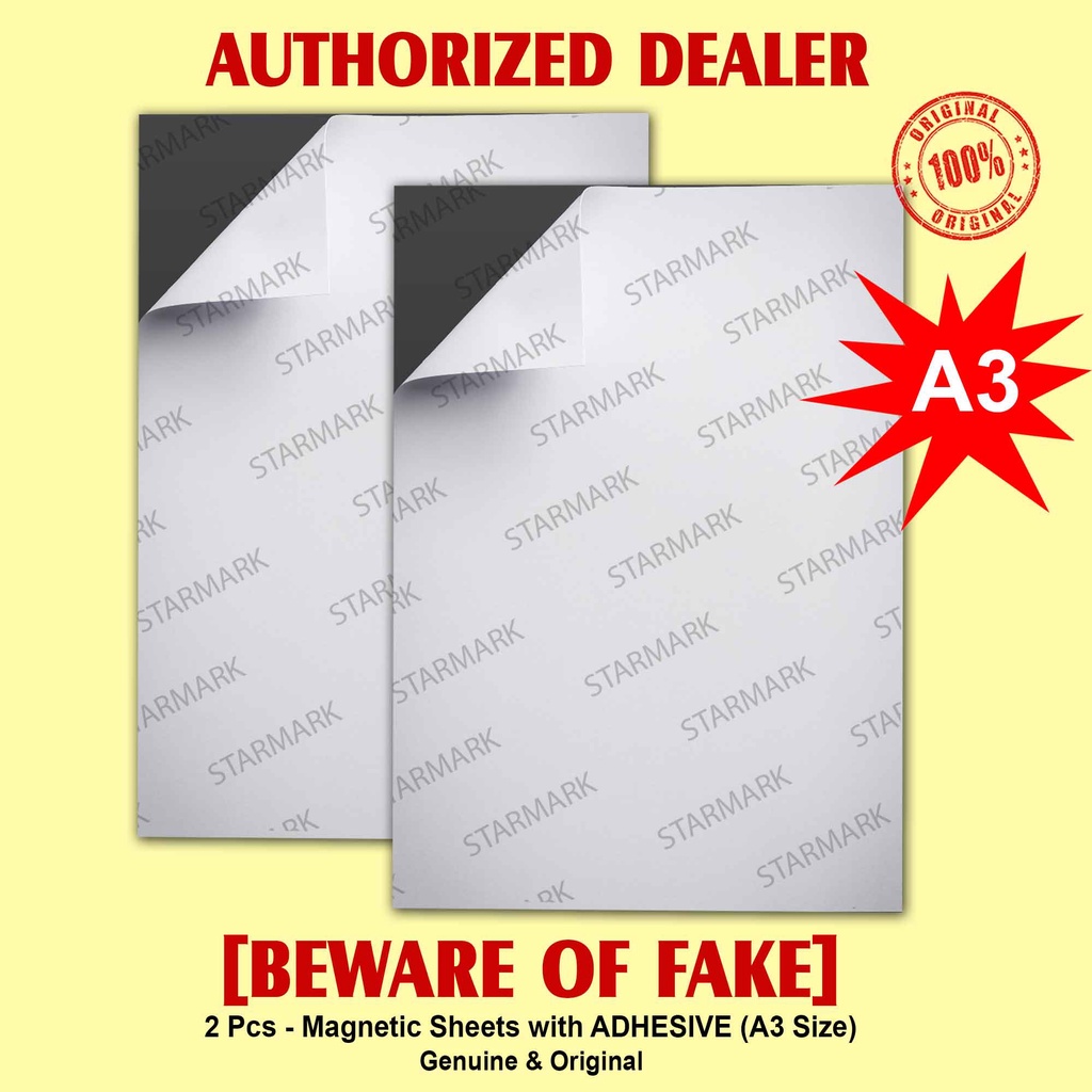 Sheet Sheets A3 Size with Full Adhesive 1mm Thick Sheet