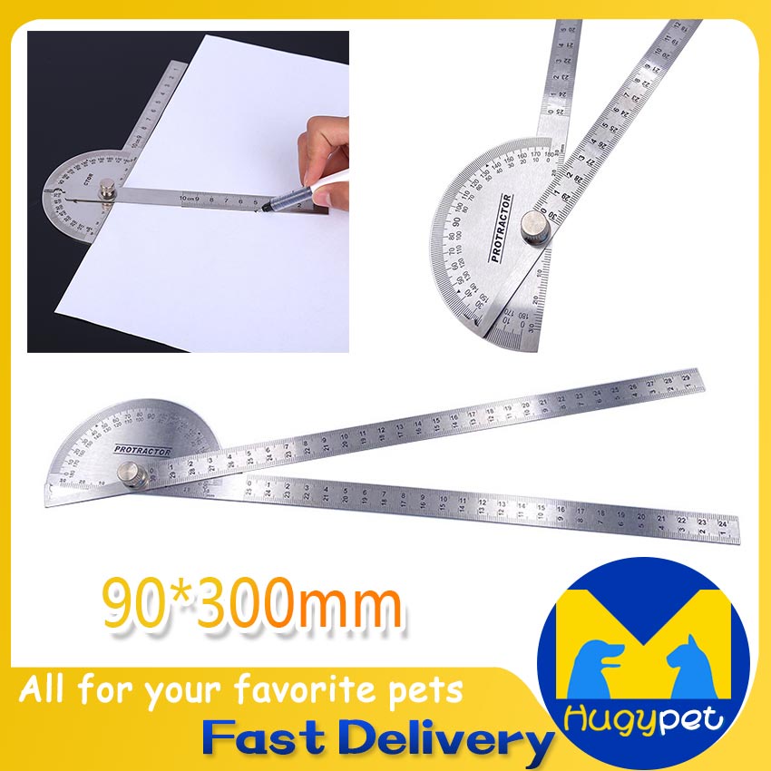 180 Degree Protractor Metal Angle Finder Angle Ruler Tools Measuring