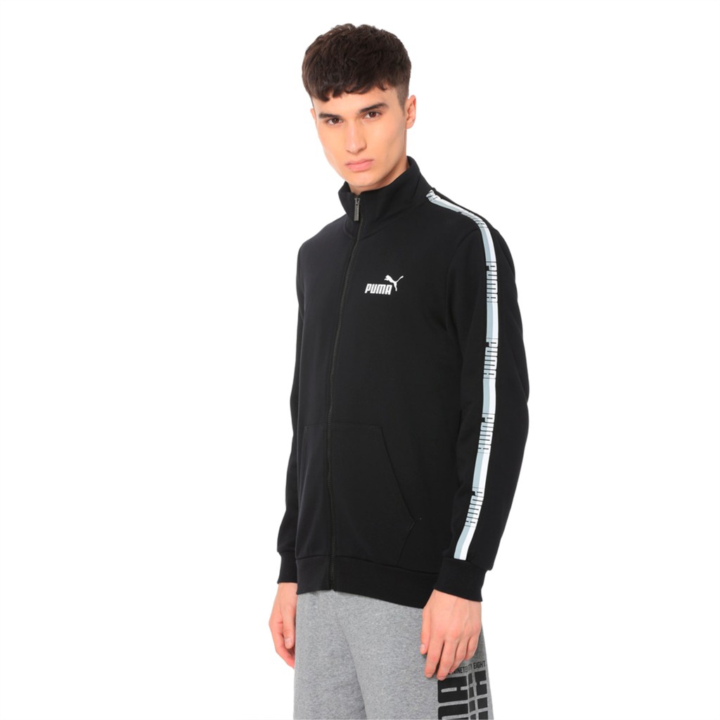 puma tape men's track jacket