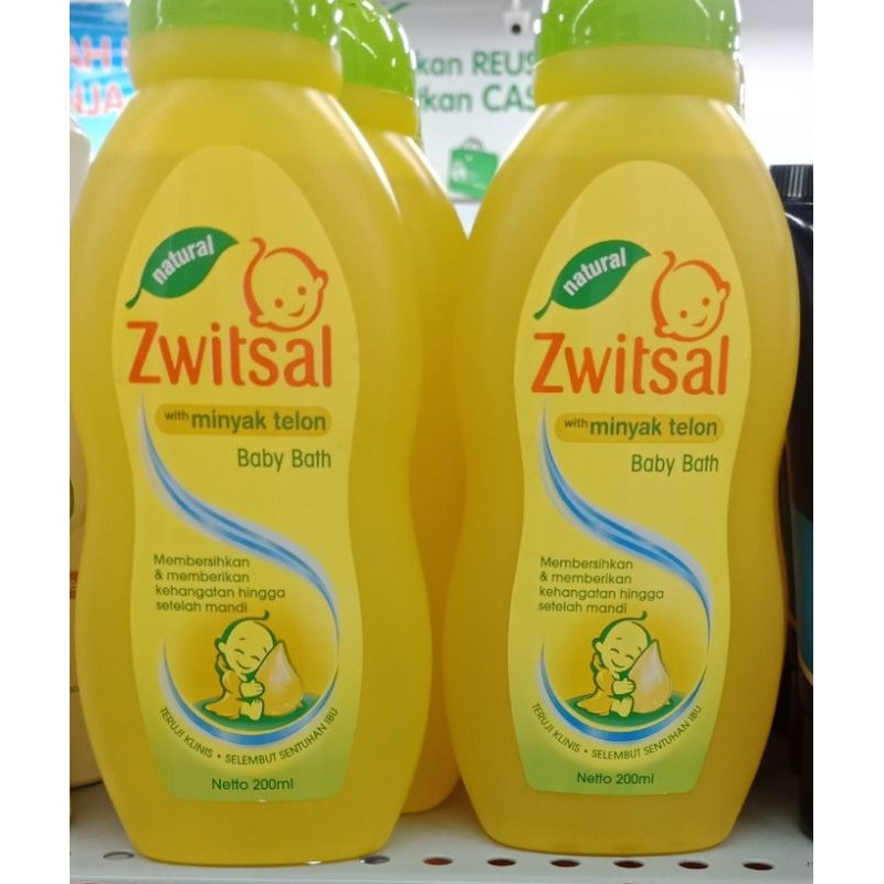 Zwitsal Baby Bath With Telon Oil 200ml Shopee Philippines