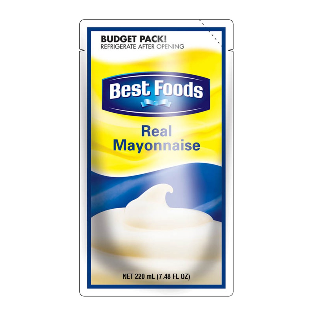 Best Foods Real Mayonnaise Regular 220mL Shopee Philippines