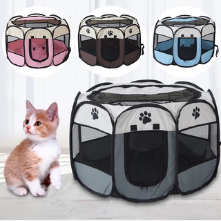 Portable Pet Tent Houses Dog Cat Cage Foldable Pet Delivery Room Pet Fence Pet Puppy Playpen Tent