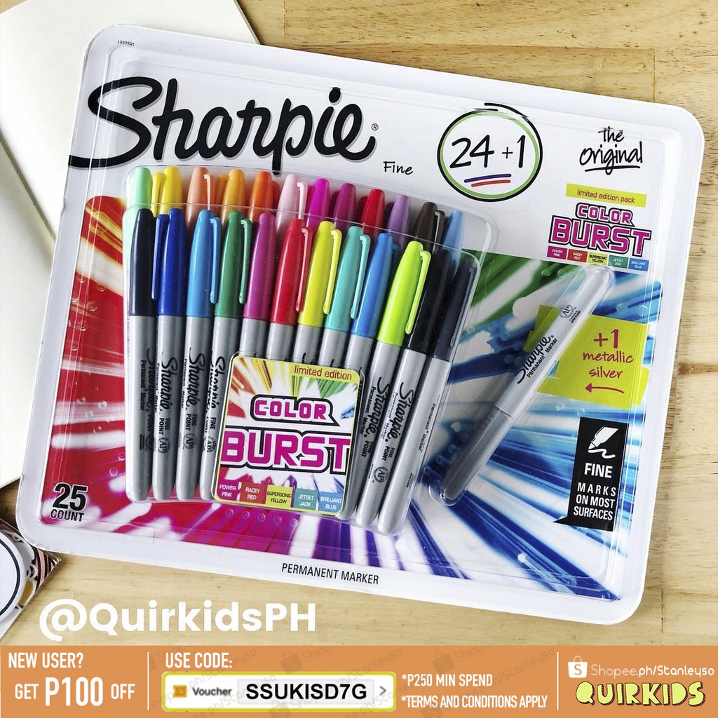 sharpie pen set 24