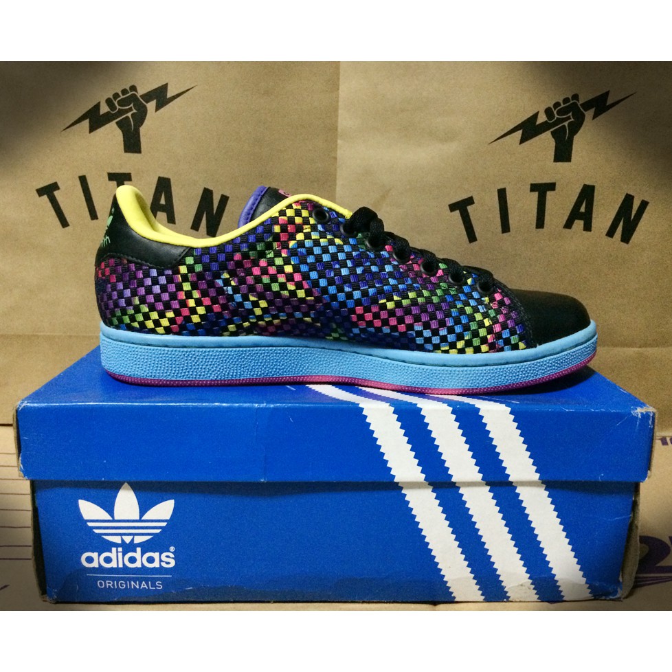 adidas stan smith woven white